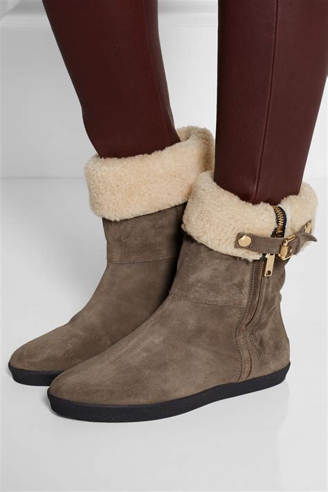 burberry grey suede ankle boots|Women’s Designer Boots .